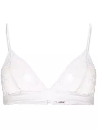 Fleur Of England lace triangle bra $115 - Shop SS18 Online - Fast Delivery, Price