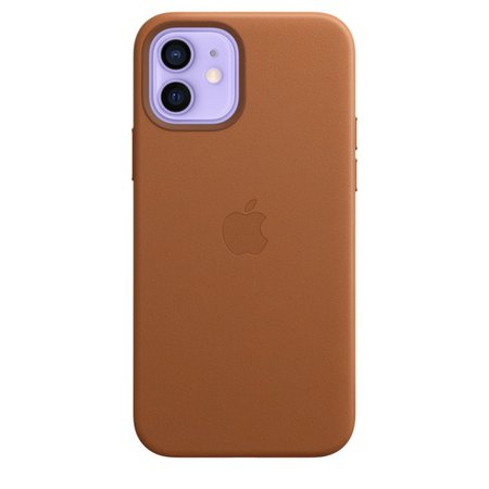Coque en cuir avec MagSafe pour iPhone 12 | 12 Pro - Violet profond - Apple (FR)