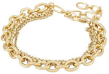 Amber Sceats Layered Chain Bracelet
