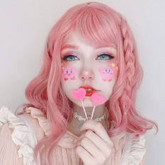 pink wig bangs - Google Search