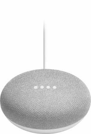 Google Home Mini - Smart Speaker with Google Assistant Gray GA00210-US - Best Buy
