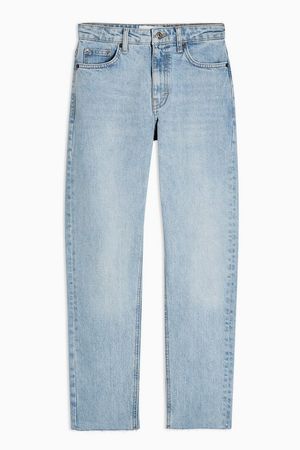Bleach Straight Jeans | Topshop