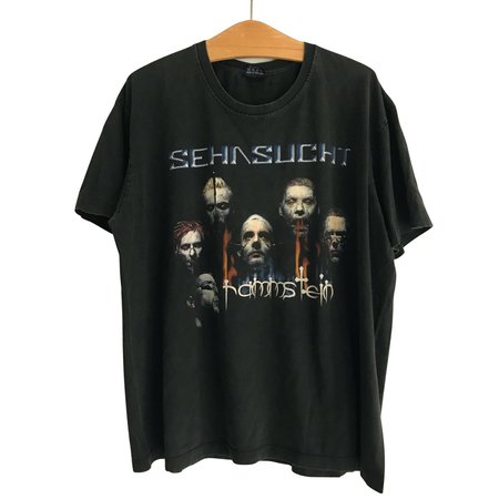 Vintage rare 90s Rammstein Sehnsucht T-Shirt | eBay