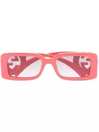 Gucci Eyewear Chaise Lounge rectangle-frame Sunglasses - Farfetch