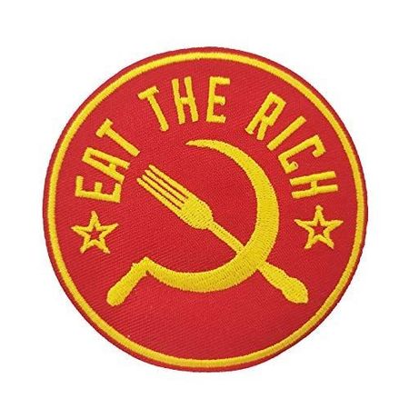 Eat the Rich punk pin