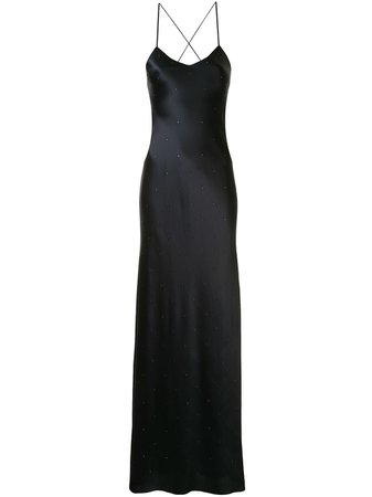 Michelle Mason rhinestone-embellished Long Gown - Farfetch