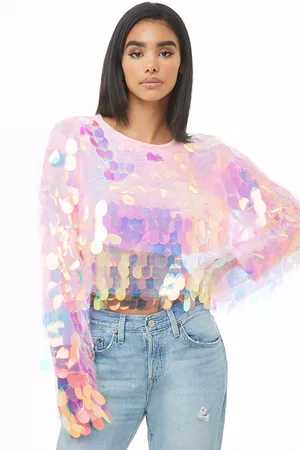 Iridescent Sequin Top | Forever 21