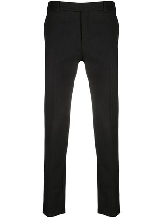 Saint Laurent Pinstripe Tailored Trousers - Farfetch