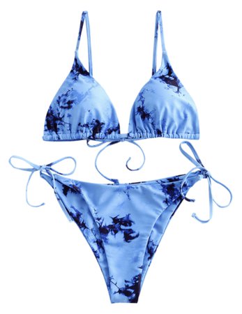blue swimsuit swimwear bikini