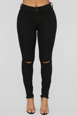 Black Widow High Rise Skinny Jeans - Fashion Nova