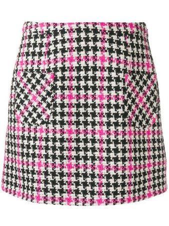 Moschino houndstooth mini skirt $450 - Buy AW18 Online - Fast Global Delivery, Price