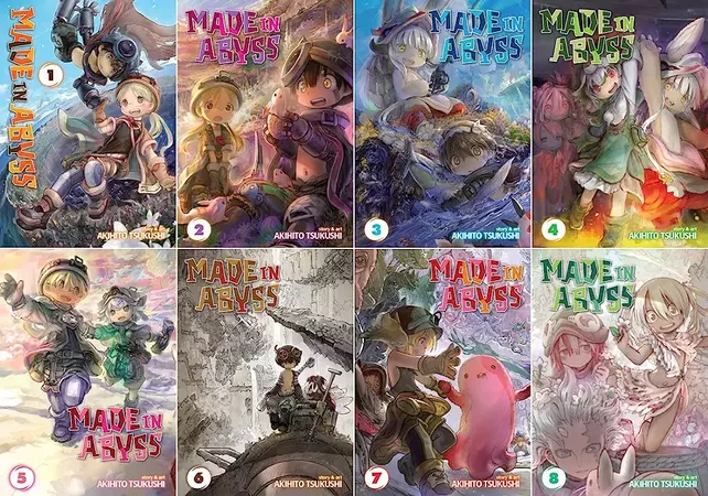 made in abyss manga book 📖 8