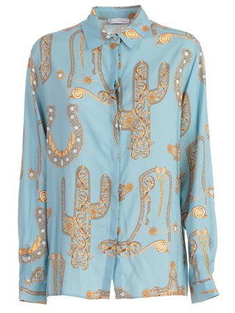Versace Collection Shirt L/s Baroque Printing