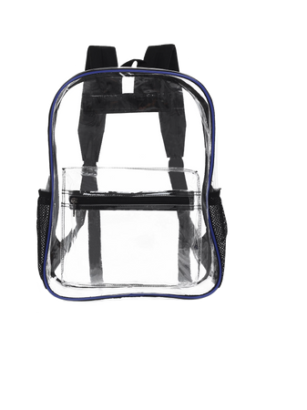 clear backpack school bags