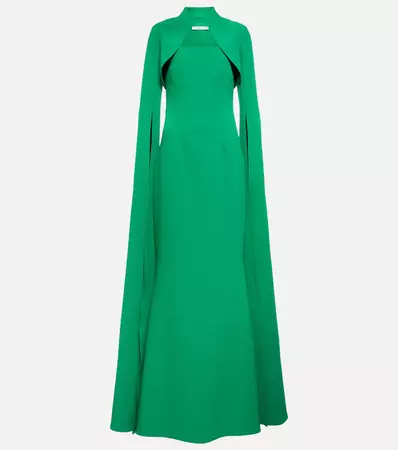 Safiyaa - Crêpe gown | Mytheresa