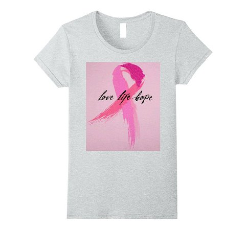 Love Life Hope Breast Cancer Awareness T Shirt Funny Angel Grunge Femme Streetwear Short Shirt Women Tops Tee Interesting-in T-Shirts from Women's Clothing & Accessories on Aliexpress.com | Alibaba Group