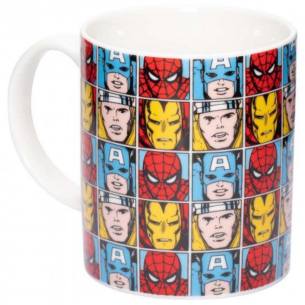 Marvel Comics - Kids Ceramic Mug Spider Man/Captain America - Cups - Water Bottles & Cups - Feeding