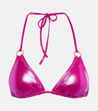 St Barths Bikini Top in Pink - Melissa Odabash | Mytheresa