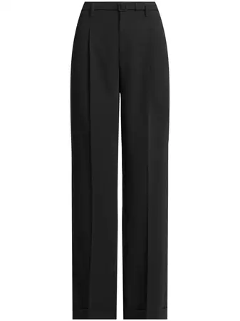 Ralph Lauren Collection Modern pleat-detail Tailored Trousers - Farfetch