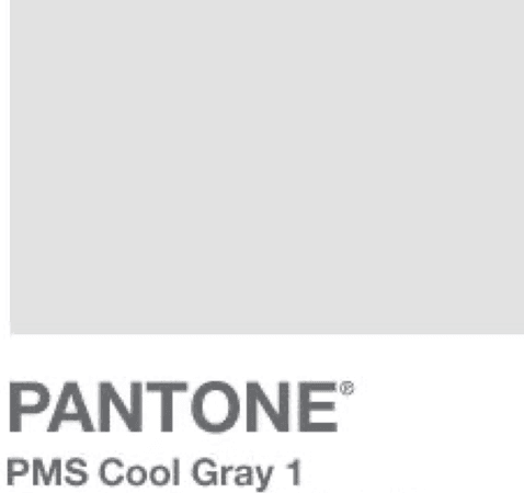Pantone cool grey