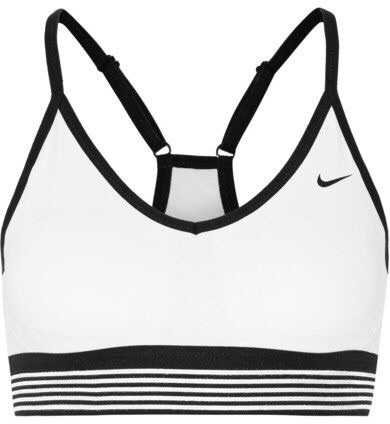 Nike - Pro Indy Cool Dri-fit Stretch-Jersey Sports Bra - White