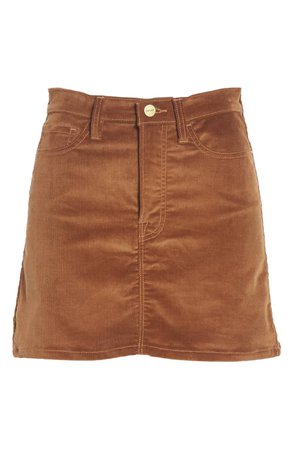 FRAME Le Mini Corduroy Skirt | Nordstrom