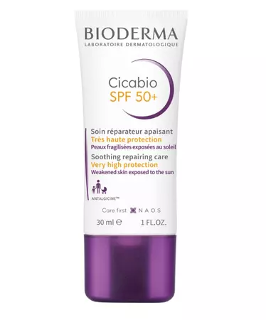 Bioderma Cicabio Creme SPF50+ 30ml | Smile-pharmacy.gr