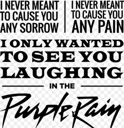 purple rain lyrics