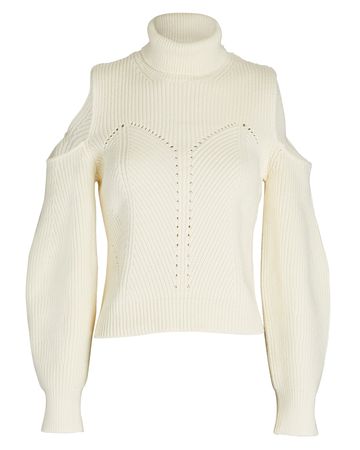 Derek Lam 10 Crosby Anita Sweater In Ivory | INTERMIX®