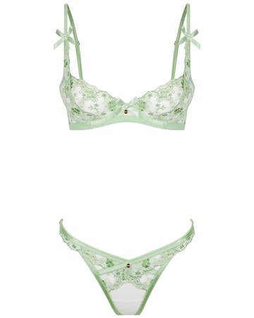 Kendall Panty Green Lingerie - Forever and a Day Intimates – Forever and a day intimates