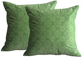Lutanky Decorative Velvet Cushion Covers (Pack of 2) Soft Square Throw Pillow Cases Elegant Pillow Covers with Beautiful Pattern for Sofa Bedroom Living Room Car 18" X 18" （45 x 45 cm）(red, 2 Pieces): Amazon.ca: Gateway
