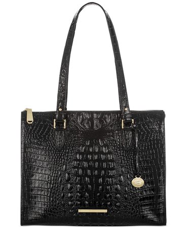 Brahmin Melbourne Anywhere Embossed Leather Tote