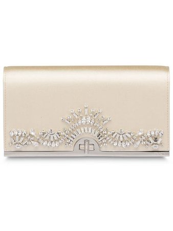 Prada embellished satin clutch $1,550 - Buy Online - Mobile Friendly, Fast Delivery, Price