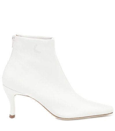 Stevie 22 Leather Ankle Boots | By Far - Mytheresa