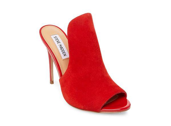 SINFUL RED SUEDE – Steve Madden