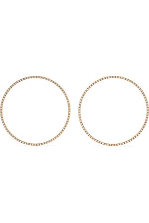Ileana Makri | Ceremony 18-karat gold diamond earrings | NET-A-PORTER.COM