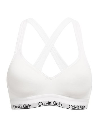 Modern Cotton Bralette Lift | Calvin Klein | Figleaves