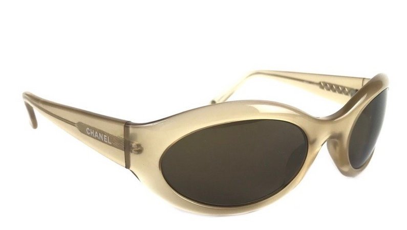 Chanel: Gradient Frosted Frame Sunglasses (1998)