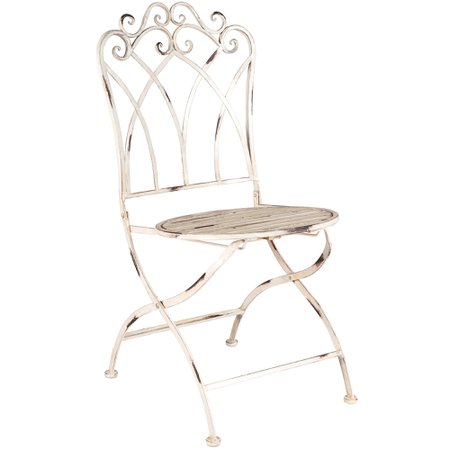 TEMPLE & WEBSTER - Distressed Martinique Iron Chairs