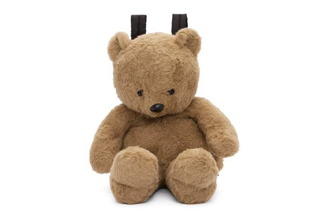 vetements teddy bear backpack
