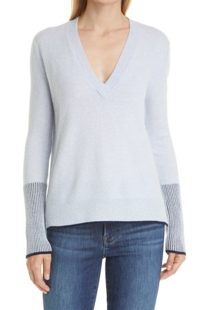 Wool & Cashmere V-Neck Sweater | Nordstrom