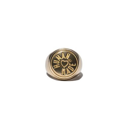Button Ring Gold – HAVEN
