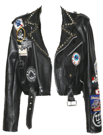 punk Biker jacket png
