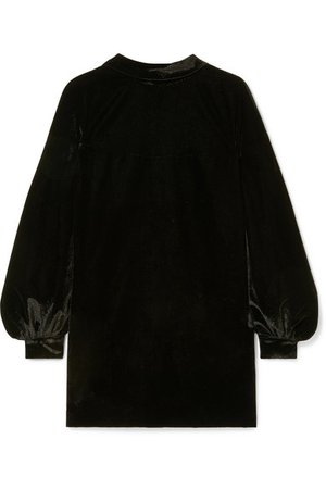Alaïa | Embellished velvet tunic | NET-A-PORTER.COM