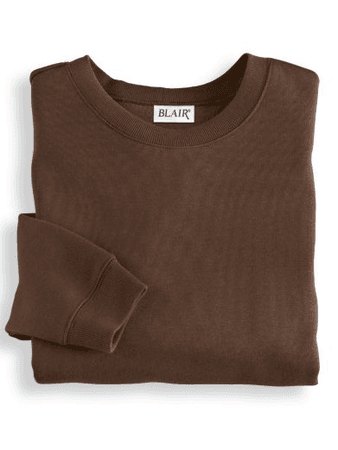 Blair's Better-Than-Basic Sweatshirt (Brown)