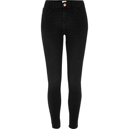 Black Amelie RI washed super skinny jeans - Skinny Jeans - Jeans - women