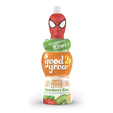 good2grow 6oz Strawberry Kiwi Fruit and Veggie Blend Single Serve (Character Tops Vary) - Walmart.com