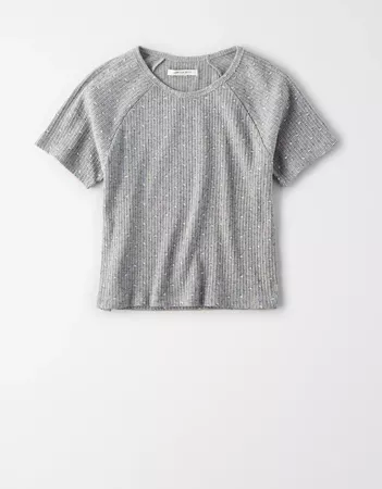AE V-Neck Baby T-Shirt grey