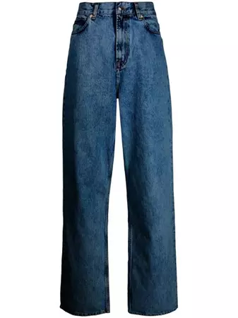 WARDROBE.NYC low-rise straight-leg Jeans - Farfetch