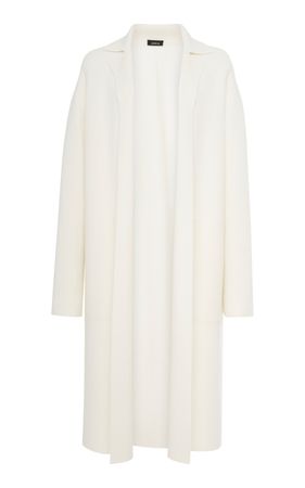 Cashmere Pique Long Coat by Akris | Moda Operandi